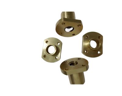 Customized CNC Machined Brass Parts , Precision Machining Metal Parts ANSI Standard