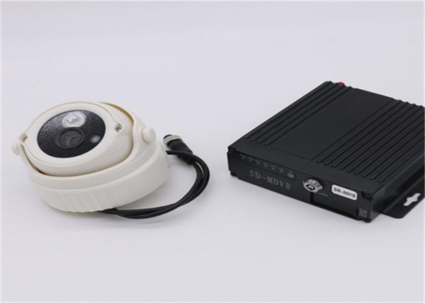 RJ45 Vehicle Blackbox Mobile DVR Full HD And Hard Disk 4 CH Video Recorder