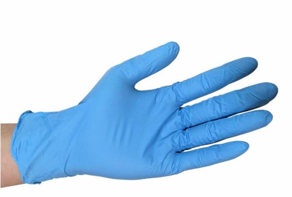 Non Sterile Disposable Medical Nitrile Gloves , Medical Grade Nitrile Exam Gloves