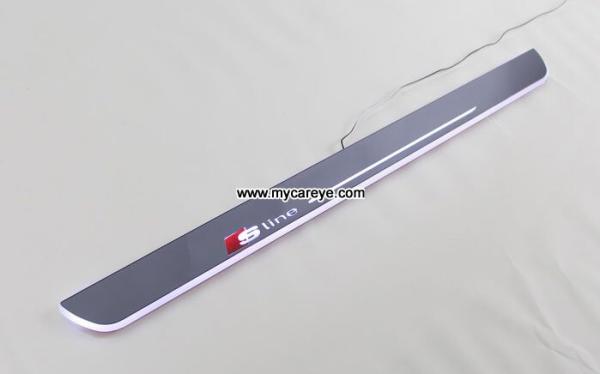 Audi A6 car led lights moving door sill plate pedal steps for sale