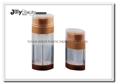 Custom Airless Empty Foundation Bottle With Pump PP Double Tube