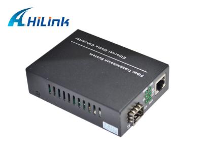 conversor dos meios da fibra do Ethernet do gigabit