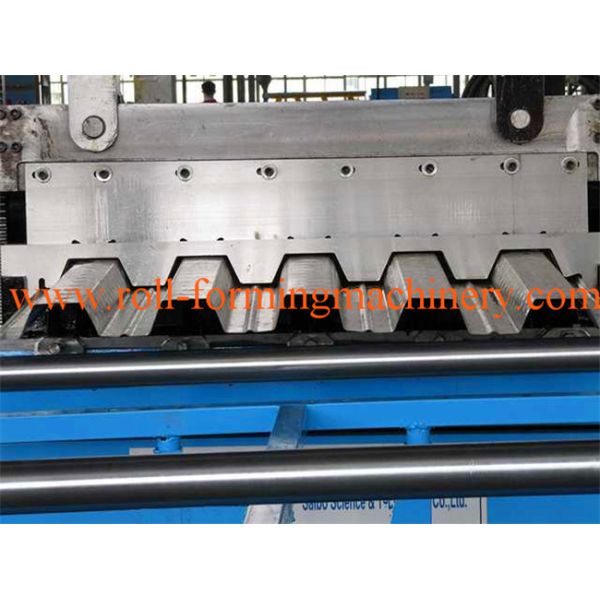 Metal Deck and Floor Deck Roll Forming Machine with 45# Steel Roller
