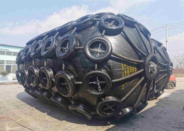 3.3*6.5M Floating Marine Pneumatic Yokohama Type Fender For Sale