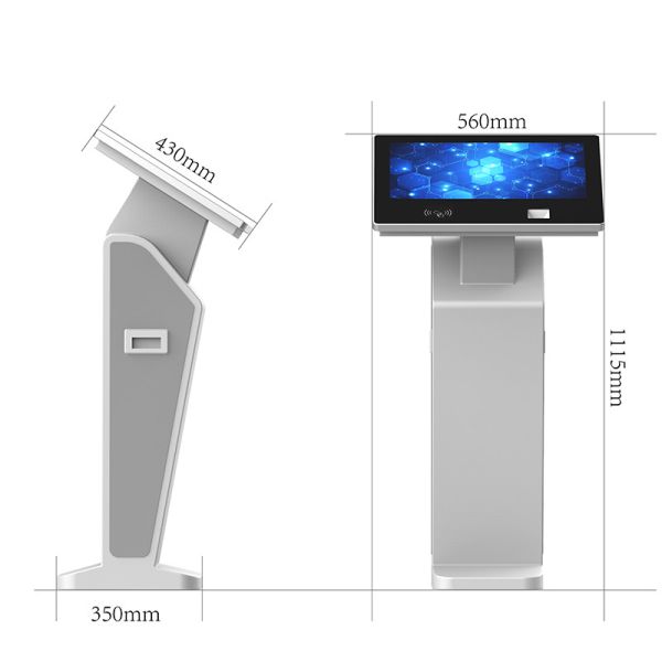 Киоск Signage цифров проводника запроса дознания киоска данным по экрана касания OEM