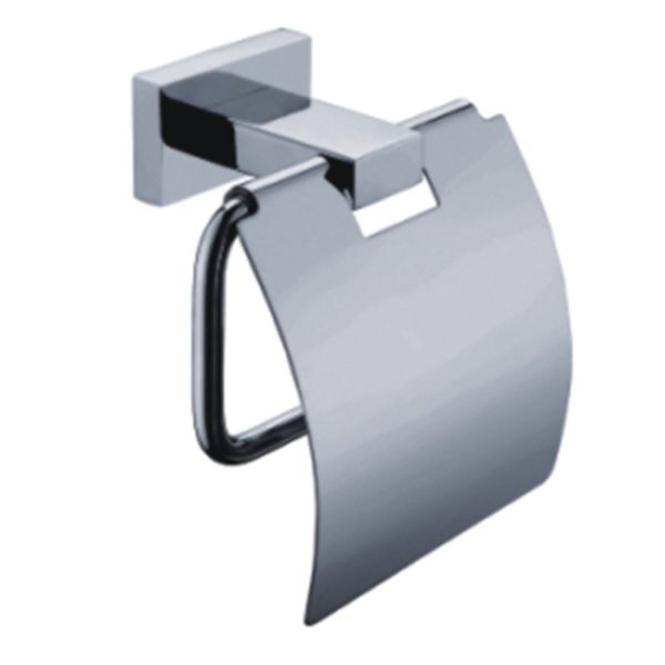 Stainless Steel Bathroom Fitting Toilet  Paper Roll Holder With Shelf For Wall Mounting