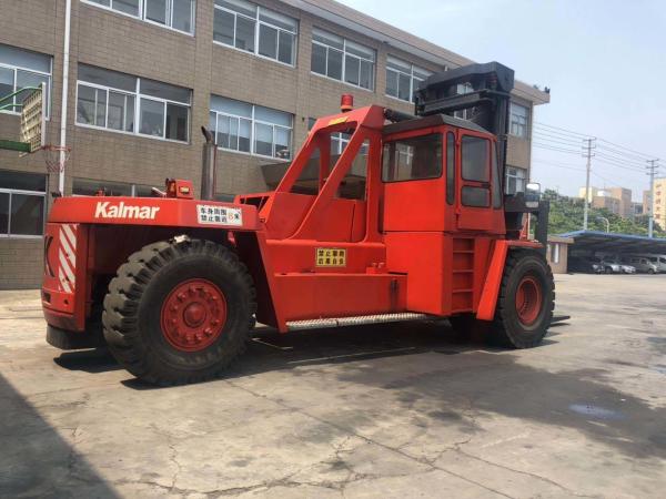                  Used Forklidt Kalmar 45 Ton Lifter, Manual Work Truck Kalmar Dcd450 Heavy Truck Forklift with Diesel Engine for Sale             