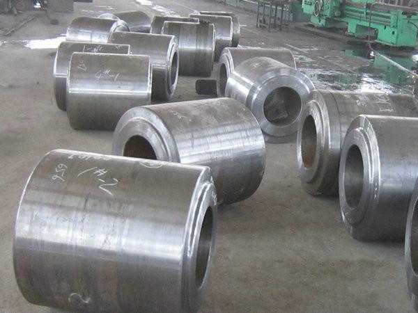 42CrMo / 40CrMo Aluminum Cast Iron Corrugated Roller Core For Copper / Bronze Belt