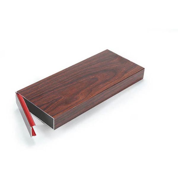 Высокая прочность AL6063 Алюминиевый экструзионный корпус с хромным покрытием