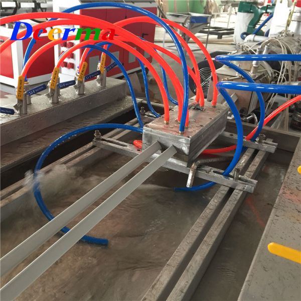 90kw / 70kw Plastic Profile Machine Customized Plastic Profile Making Machine For Corner Bead