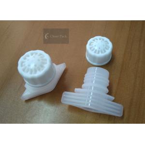 Белая крышка Споут извива качества еды для полиэтиленового пакета, жары 52мм - загерметизируйте размер