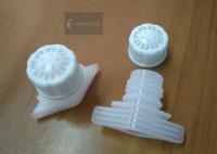 Tampão branco do bico da torção do produto comestível para o saco de plástico, tamanho da soldadura térmica de 52mm