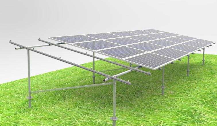 Установка солнечных панелей из натурального серебра