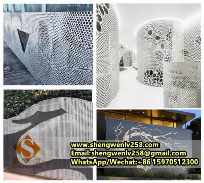Exterior Wall Panels Decoration Material Aluminum Solid Panel for Facade
