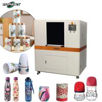 Máquina de impresión de botellas cilíndricas Impresión 3D Impresora industrial de inyección de tinta cilíndrica para tazas de botellas