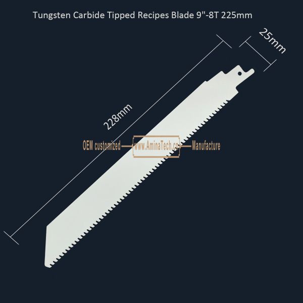 Tungsten Carbide Tipped Recipes Blade 9