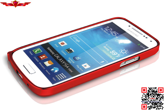 Fashion Design Ultra Thin 0.7MM Aluminum Bumper For Samsung Galaxy S4 Mini Multi Color