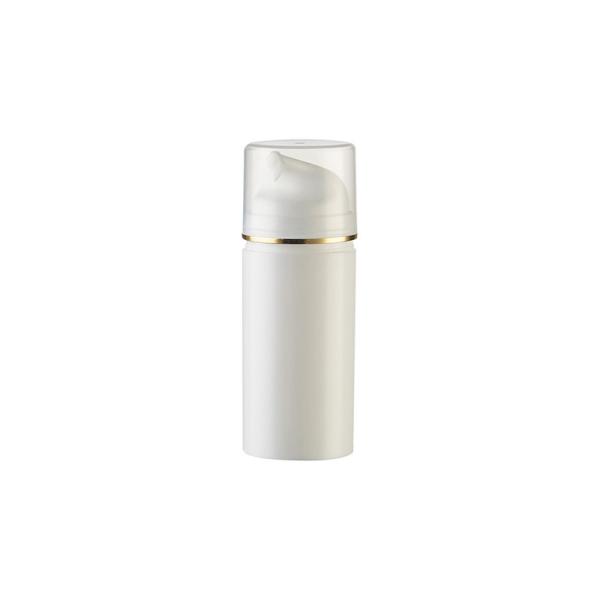Customized Plastic PP Airless Bottle with Square Design for Superior Preservation and 100% Product Evacuation