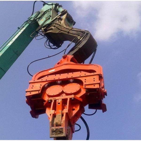 DZA Series Single Motor Excavator Mounted Vibratory Hammer with High Efficiency