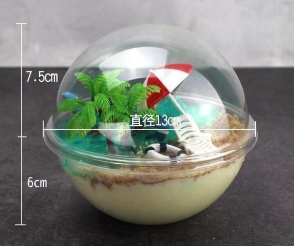 Versatile Cake Carry Packaging for Salad Ice Cream Bake and Poke Bowl Mousse Cake Box