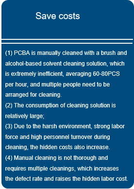 Fully Automatic Inline PCBA Cleaning Machine For PCBA Production