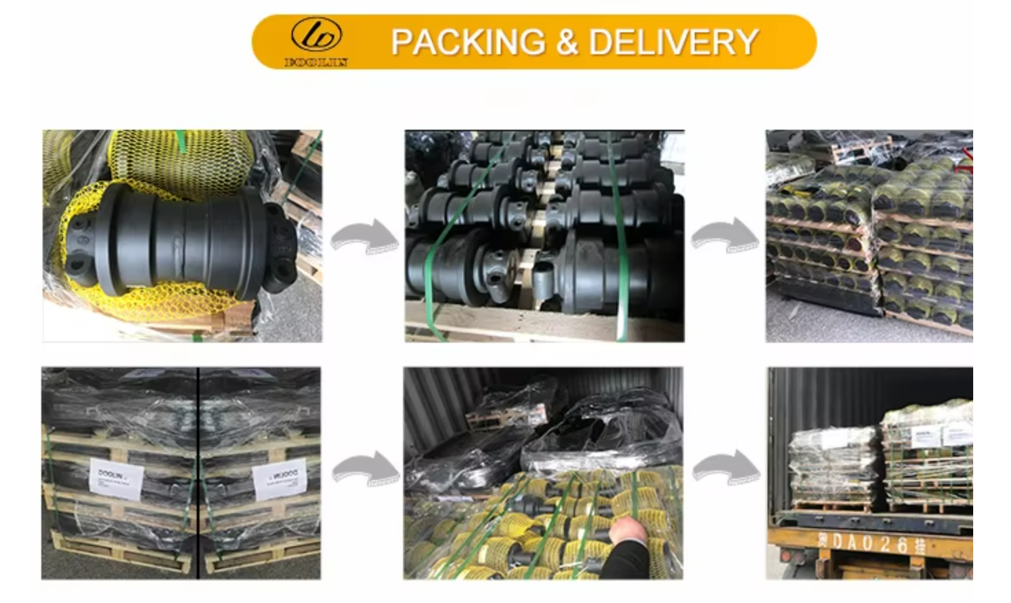 Undercarriage Front Idler Wheel for Komatsu PC20 PC30 PC40 PC50 PC55 PC60-6 PC100-5 PC120 PC200-5