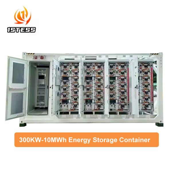 500 kW 1 MW batterie au lithium système de batterie d'énergie solaire ESS 1 MWh 2MWh système de stockage d'énergie dans un conteneur