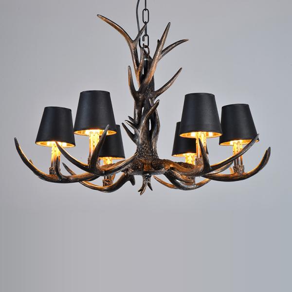 Elk chandelier lighting Fixtures antler pendant lighting（WH-AC-06)