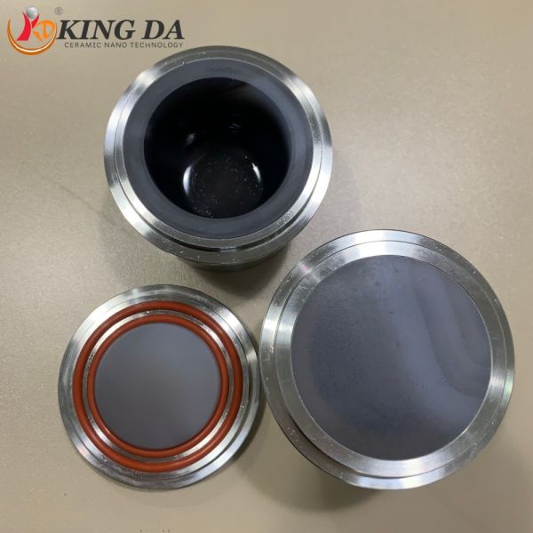 50ml Volume Zirconia Ceramic Lab Grinding Jar Compatible with Retsch PM Series for Industrial Ceramic