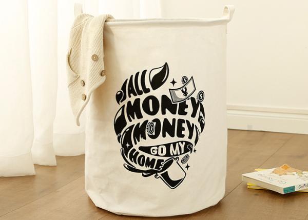 Puting Foldable washing laundry basket clothes toy storage bag large size box customized cat