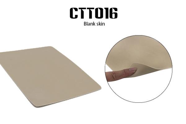 Blank Permanent Makeup Practice Skin / Fake Tattoo Skin With Natural Silicon