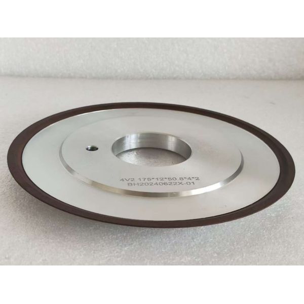 Roue de meulage de liaisons en résine de 175 mm pour alliages à haute dureté et matériaux non métalliques