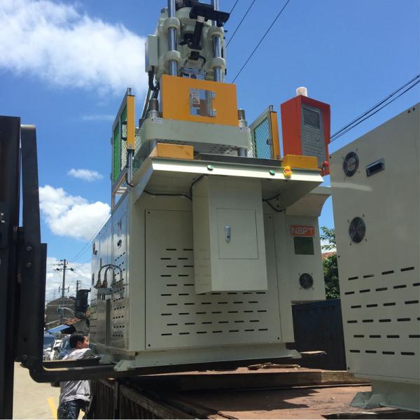 Máquina de moldeo por inyección de placa de una sola diapositiva vertical 85T