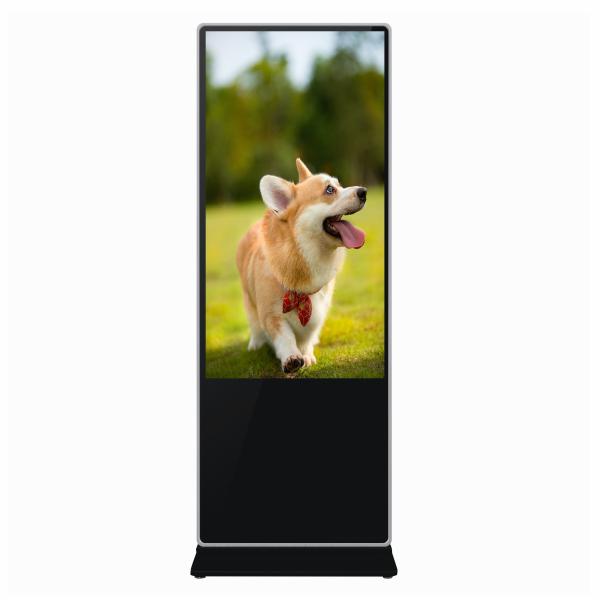 Super Market 55 Inch Floor Standing LCD Digital Signage Display