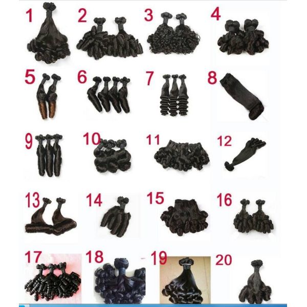 Burgundy Ombre Hair Extensions Weft , Aunty Funmi Ombre Brazilian Hair Bundles