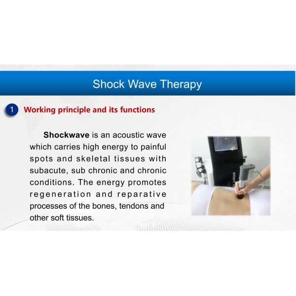 3 In 1 Teacr Shockwave Ultrasound Professional Therapy Solution With Adjustable Pressure, High-Frequency Sound Waves, Advanced Physio Device For Pain Management