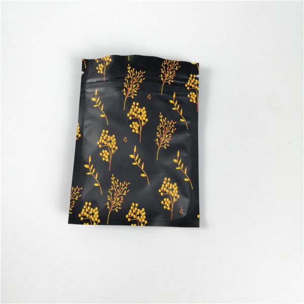 A impressão original do teste padrão levanta-se a folha de alumínio alinhada fechamento do zíper do malote do café