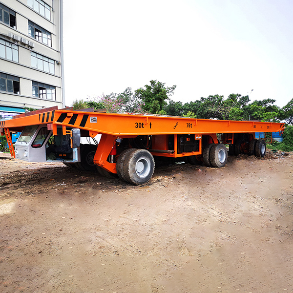 Multi Axle Synchronous Driving Self-propelled Modular Transporter SPMT for Wind