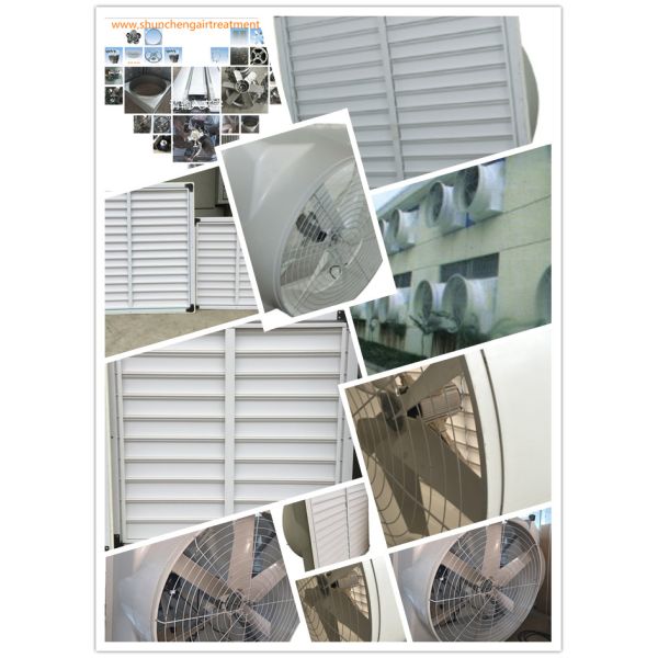 Ventilation exhaust fan with glass steel material with CE certification
