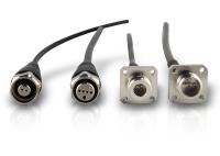 Les câbles équipés optiques de fibre d'OS2 Aarc s'assortissent avec la prise de la fibre ODC-4