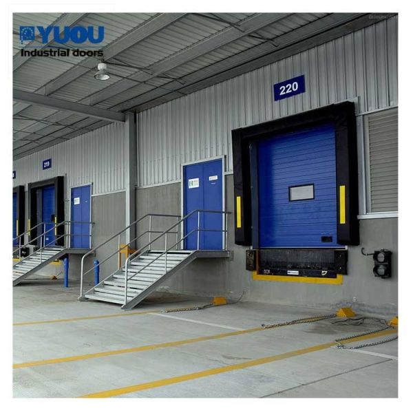 Industrial Sectional Overhead Door Thermal Insulation 75mm 100mm thickness
