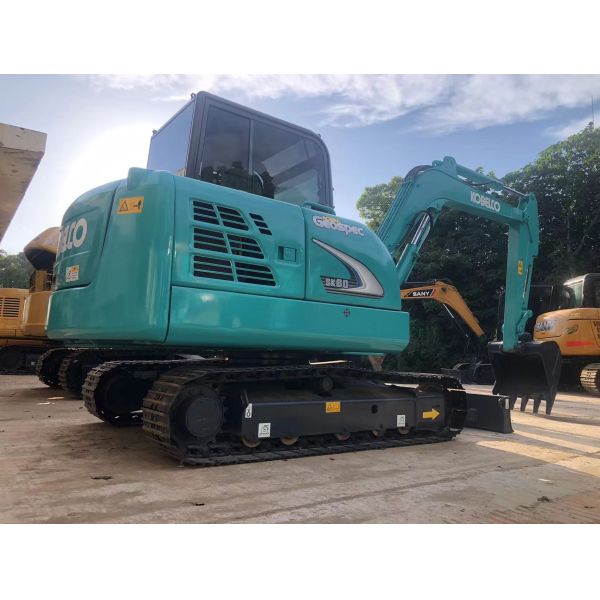 Fabricado no Japão usado Kobelco SK60-8 escavadeira 6 toneladas com peças originais