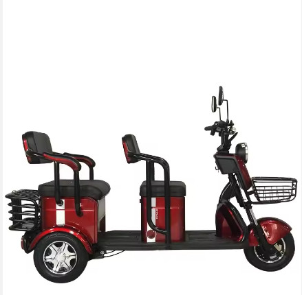 Трицикл электрический трицикл взрослый скутер электрический трицикл (48/60В 500 Вт)