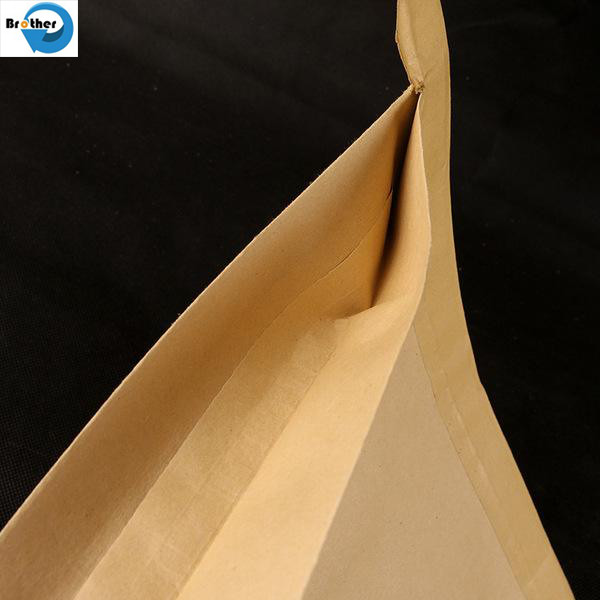 3 Layers Kraft Paper Laminated Polypropylene /PP Woven Bag for Feed, Powder, Charcoal, Chemical, Cement