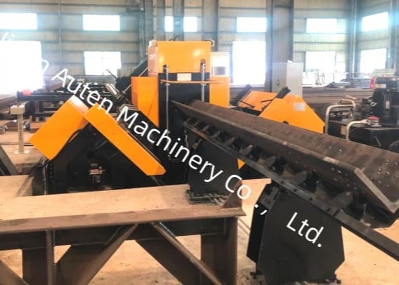 Precise CNC Angle Line Machine Drilling And Marking Drill Bit External Cooling With Three CNC Axes