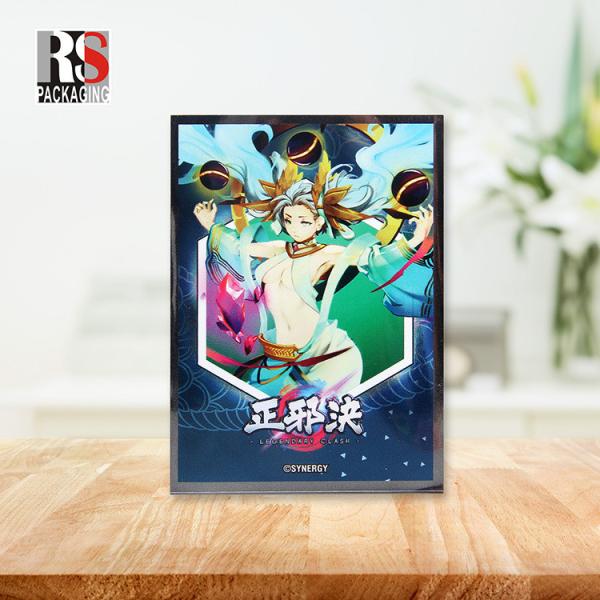 Pekemon Dragon Shield Protectores de cartões Manga com superfície brilhante e fosca