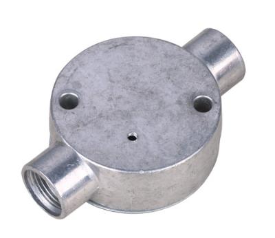 Corrosion Resistance Conduit Junction Box Two Way Junction Box Standand Size