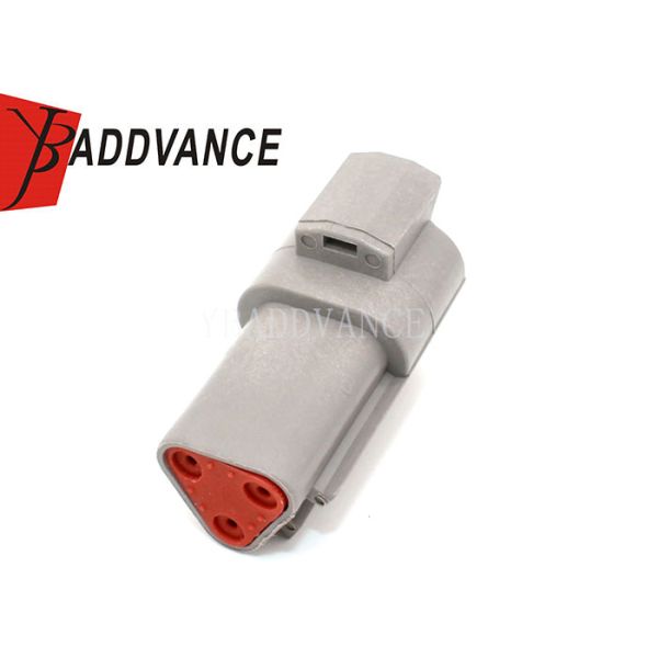 3 conectores masculinos DT04-3P impermeable de la serie de Deutsch DTM de la manera para automotriz