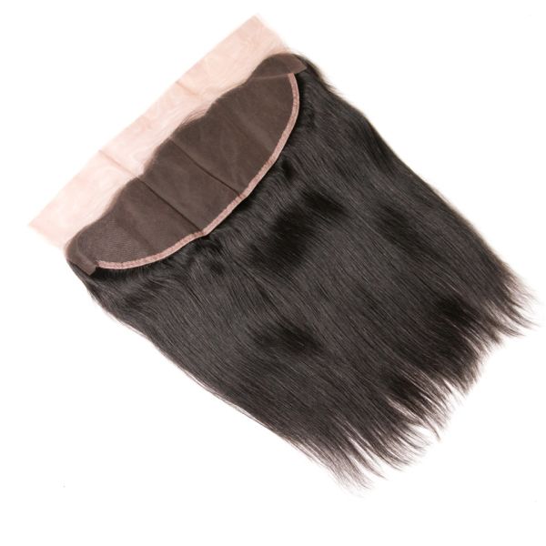 Ухо 13кс4 бразильских волос прямое к закрытию шнурка волос уха прифронтовому с передними волосами младенца