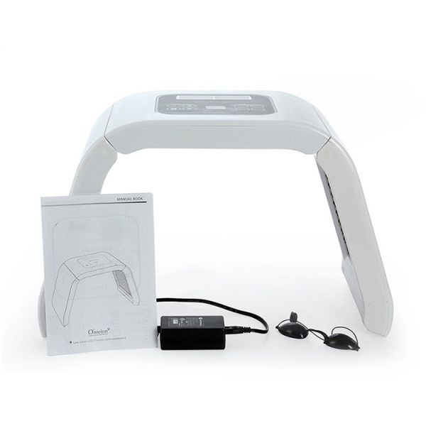 PDT 7 color lights led photon therapy facial PDT LED light therapy beauty machine for anti-aging skin rejuvenation thera
